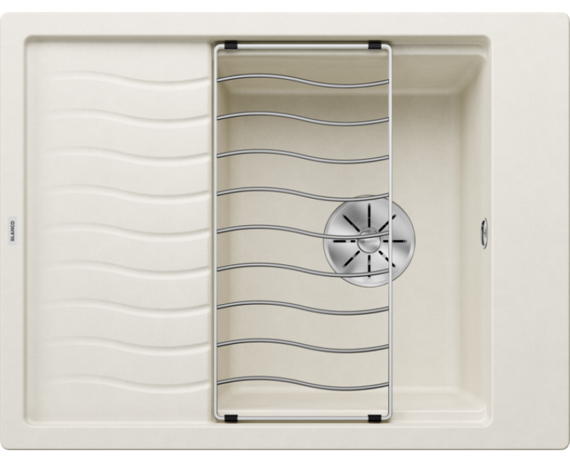 Virtuves Izlietne BLANCO ELON 45 S Soft white InFino O.AF SILGRANIT™, PuraDur™, Silti balts 527067