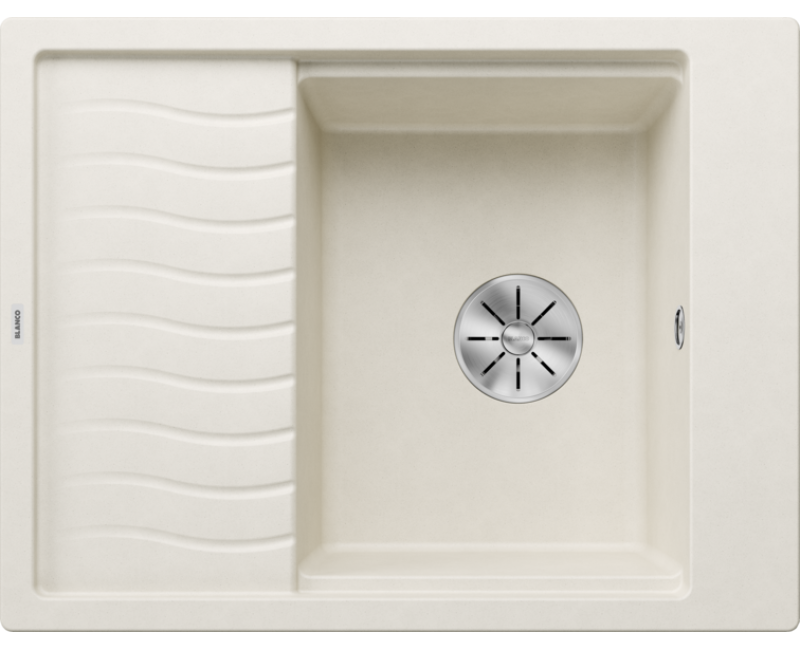 Virtuves Izlietne BLANCO ELON 45 S Soft white InFino O.AF SILGRANIT™, PuraDur™, Silti balts 527067