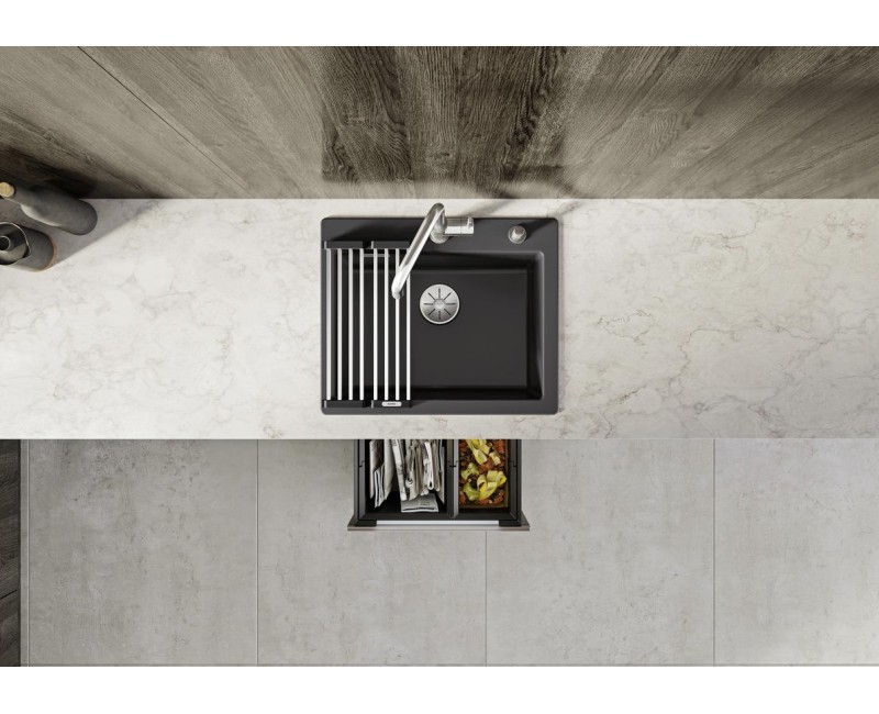 Virtuves Izlietne BLANCO PALONA 6 Keramika PPLUS Basalt InFino M.AF, PuraPlus™, 524737