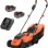 Zāles pļāvējs BLACK+DECKER 18 V akumulatora zāles pļāvējs, 33 cm pļaušanas platums, 2 x 2,5 Ah  akumulatori, lādētājs BCMW3318L2-QW