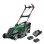 Газонокосилка Bosch 36 В, ширина скашивания 40 см, 2 аккумулятора по 2,0 Ач, зарядка 06008B9F01