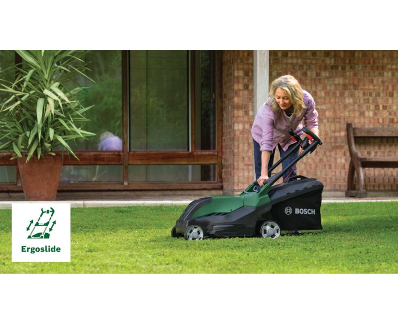 Газонокосилка Bosch Электрическая  1700 Вт, ширина скашивания 40 см 06008B9H00
