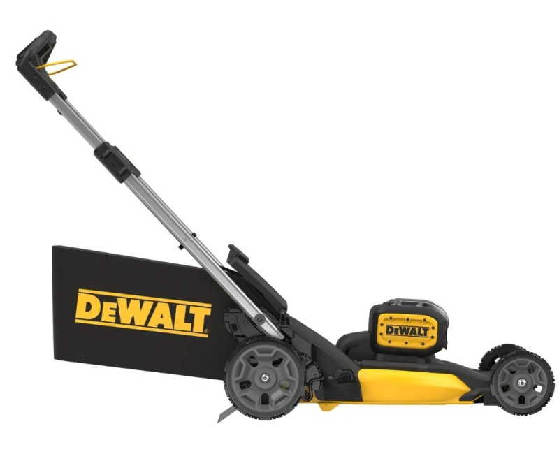 Zāles pļāvējs DeWALT 18 V akumulatora, 53 cm pļaušanas platums, 2 x 8,0 Ah XR akumulatori, DCMWP134W2 lādētājs