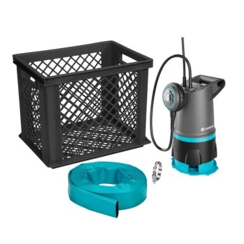 Iegremdējamais (Dernāžas) sūknis Gardena 10500 Basic, ar piederumiem, 400 W, 970573701