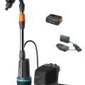 Погружной (дренажный) насос Gardena 2400 Comfort 18V для сбора дождевой воды с аккумулятором 2,5 Ач, + зарядное устройство, 970825301