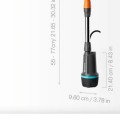 Погружной (дренажный) насос Gardena 2400 Comfort 18V для сбора дождевой воды с аккумулятором 2,5 Ач, + зарядное устройство, 970825301