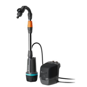 Iegremdējamais (Dernāžas) sūknis Gardena 2600 Comfort 18V lietus ūdenim bez akumulatora 2,5 Ah, bez lādētāja, 970825001