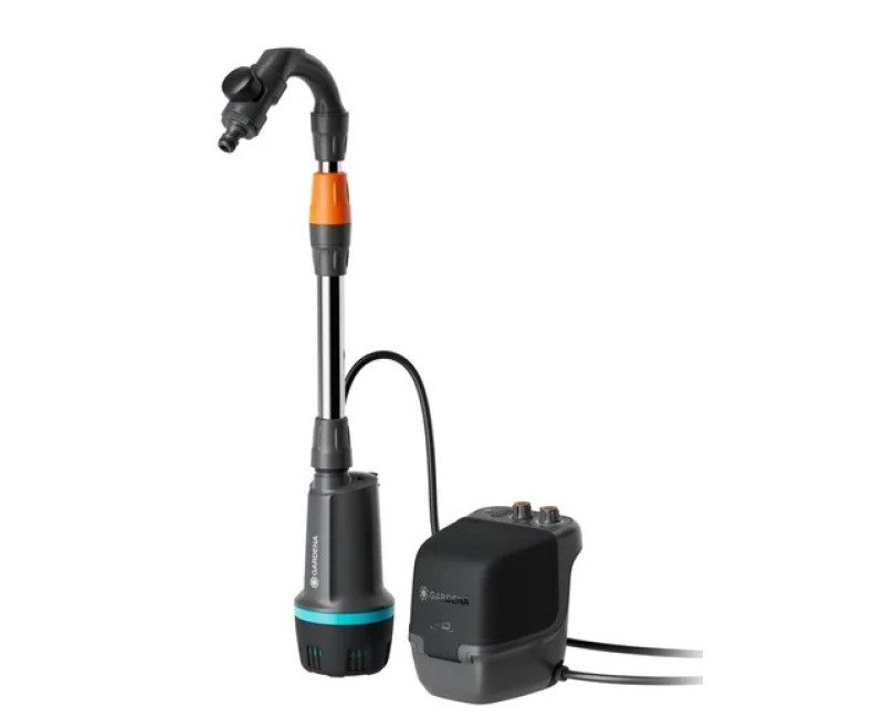 Iegremdējamais (Dernāžas) sūknis Gardena 2600 Comfort 18V lietus ūdenim bez akumulatora 2,5 Ah, bez lādētāja, 970825001