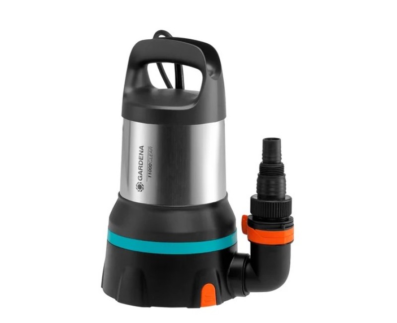 Nardymo (drenažo) siurblys Gardena 450W, švariam vandeniui +Aquasensor 970485701