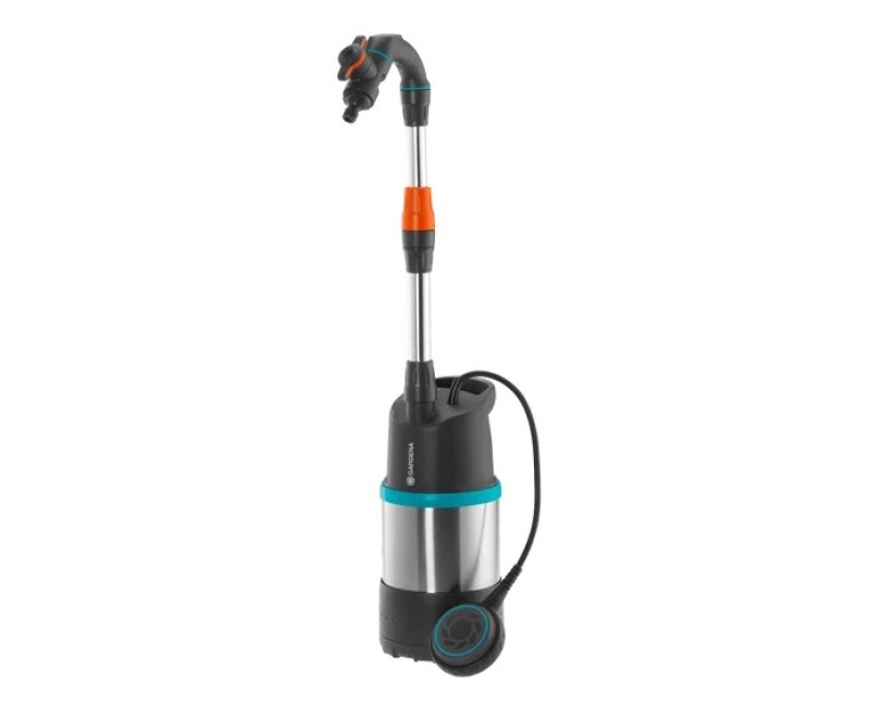 Iegremdējamais (Dernāžas) sūknis Gardena 550W lietus ūdenim, Nerūsējošs tērauds 967974801