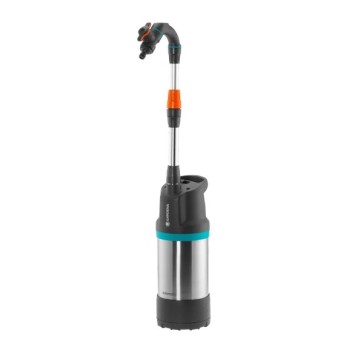 Iegremdējamais (Dernāžas) sūknis Gardena 550W lietus ūdenim, automātiska vadība, Nerūsējošs tērauds 967975001