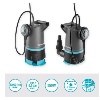 Nardymo (Drenavimo) siurblys Gardena Basic 550W 970762401