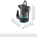Nardymo (Drenavimo) siurblys Gardena Basic 550W 970762401