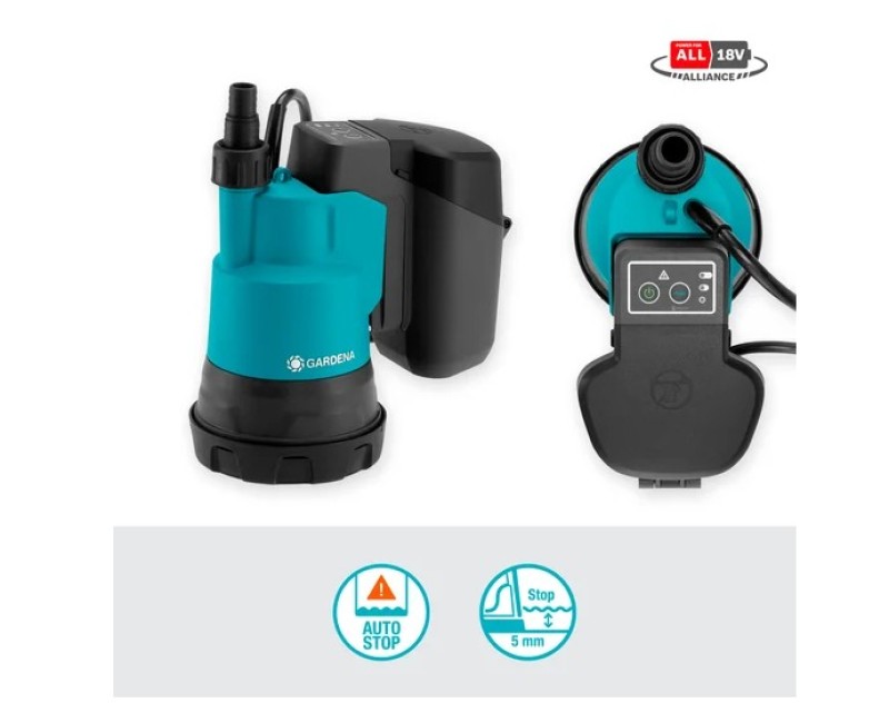 Iegremdējamais (Dernāžas) sūknis Gardena TDPA 6200/4 Inox, 1100W  970508901