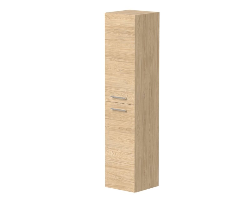 Augstais skapis Kame Gama ar 2 durvīm (push to open) Gaišs Ozols TU/35-2/35-PO