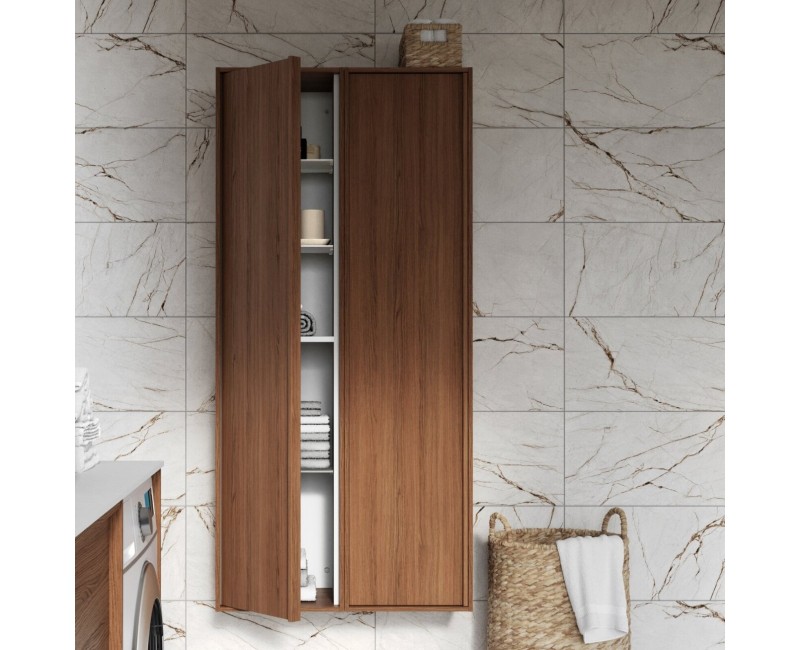 Augstais skapis Kame Home Dubultais Copper oak veneer TU/75-2-DB/N11-HM