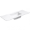 Darba virsma ar izlietni Kame Universal HPL 120cm ar Easy Clean sifonu Balta Matēta