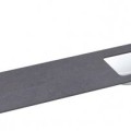 Vannas istabas virsma ar izlietni Kame Universal HPL 160 (ar sifonu) labā puse Black moon HPL WP/16-3/H11-P3-R