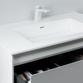 Mēbeļu izlietne Kame Corian 80 (bez atveres maisītājam) Balts Matēts CN814618-BS