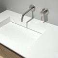 Mēbeļu izlietne Kame Corian N 100 (bez atveres maisītājam) Balts Matēts CN1002465-BS