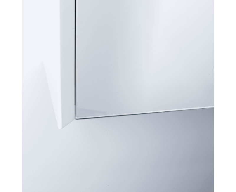 Spoguļskapītis Kame Loft 120 ar 3 spoguļdurvīm, LED gaismu un sensoru Soft Cashmere MC3DML/120-70/D06-LFT
