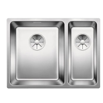Virtuves izlietne Blanco Andano 340/180, 59x44 cm, nerūsējošais tērauds 522975