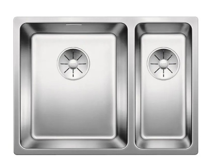 Virtuves izlietne Blanco Andano 340/180, 59x44 cm, nerūsējošais tērauds 522975