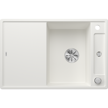 Virtuves izlietne Blanco Axia III 45 Silgranīta, 78x51 cm, ar aksesuāriem, InFino, balta 523177
