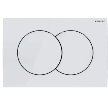 Tualetes poda komplekts Geberit Duofix ar Kielle Gaia Rimless podu ar SoftClose vāku, Delta01 poga, balta 11CA3120B
