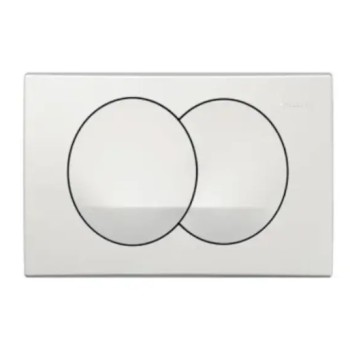 Tualetes poda komplekts Geberit Duofix ar podu Kielle Oudee Rimless un SoftClose vāku, Delta poga, Balta 11CA3136B