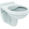 Tualetes poda komplekts Geberit Duofix ar podu Alpha Rimless un vāku, Delta35 poga, Balta 11CD3143