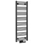Dvieļu žāvētājs / Radiators Bruckner Albrecht 40x125cm, 437 W, melns 600.112.6