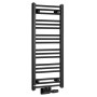Dvieļu žāvētājs / Radiators Bruckner Albrecht 40x93cm, 327 W, melns 600.111.6