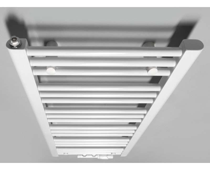 Dvieļu žāvētājs / Radiators Bruckner Albrecht 40x93cm, centrālais pieslēgums, balts 600.111.4