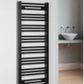 Dvieļu žāvētājs / Radiators Bruckner Albrecht 50x125cm, 525 W, melns 600.114.6