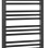 Dvieļu žāvētājs / Radiators Bruckner Albrecht 50x125cm, 525 W, melns 600.114.6
