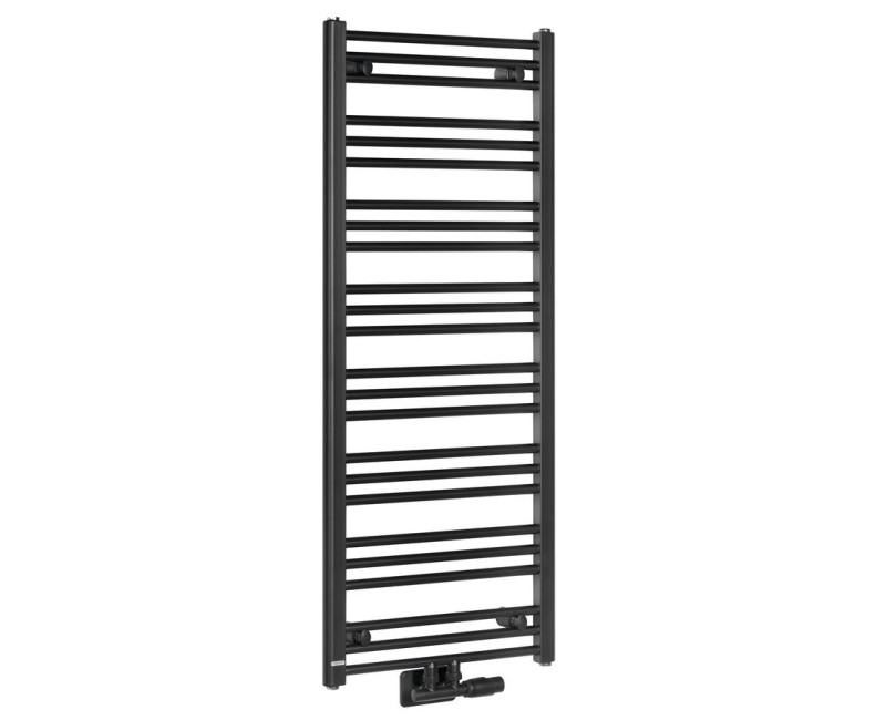 Dvieļu žāvētājs / Radiators Bruckner Albrecht 50x125cm, 525 W, melns 600.114.6