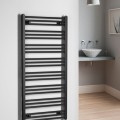 Dvieļu žāvētājs / Radiators Bruckner Albrecht 60x125cm, 611 W, melns 600.117.6