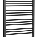 Dvieļu žāvētājs / Radiators Bruckner Albrecht 60x125cm, 611 W, melns 600.117.6