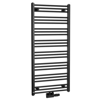 Dvieļu žāvētājs / Radiators Bruckner Albrecht 60x125cm, 611 W, melns 600.117.6