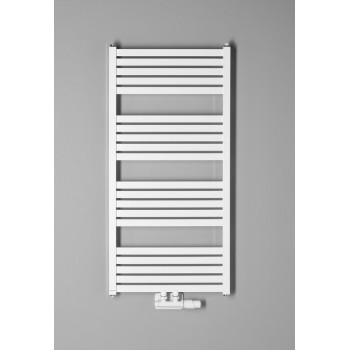 Dvieļu žāvētājs / Radiators Bruckner Grunt 105x50cm, centrālais pieslēgums, balts 600.121.4