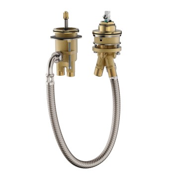 Maisītāja iebūvējamā daļa Hansgrohe Basic vannas jaucējkrānam uz malas 13159180