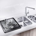 Pilienu savākšanas paplāte Blanco, melna 230734