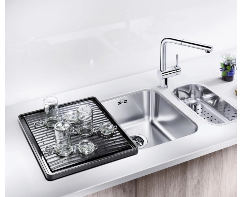 Pilienu savākšanas paplāte Blanco, melna 230734