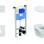 Tualetes poda komplekts Ideal Standard ProSys pods Alpha Rimless ar vāku, Oleas M1 poga, hroms ProSys120M SP36 Neražo