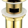 Сифоновый слив Deante CLICK-CLACK с металлическим соединением, универсальный золотой NHC_Z10U