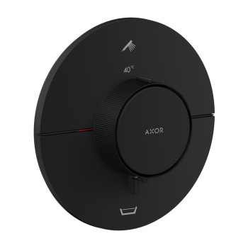 Vannas / Dušas maisītājs Axor ShowerSelect ID termostatiskais, iebūvēšanai zem virsmas, matēti melns 36751670