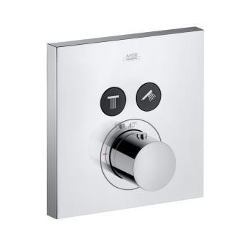 Vannas / Dušas maisītājs Axor ShowerSelect Iebūvējams, ar termostatu, hroms 36715000