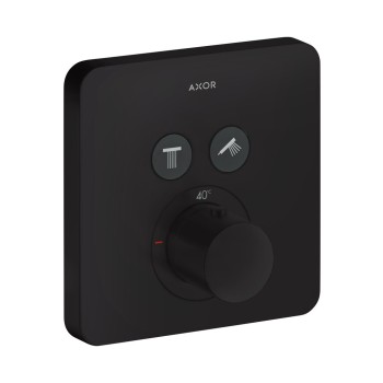 Vannas / Dušas maisītājs Axor ShowerSelect iebūvējams ar termostatu, matēti melns 36707670