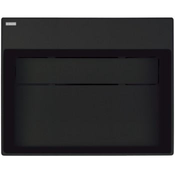 Vannas istabas izlietne Deante CORREO granīta uz virsmas NERO, 500x400mm Melna